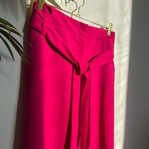 High Waist Paperbag Dress Pant